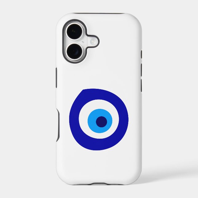 Evil eye symbol iPhone case (Back)