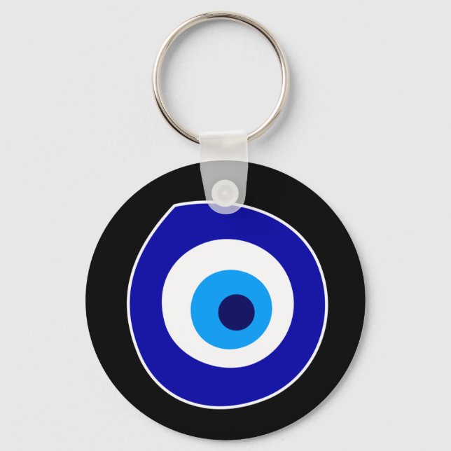 Evil eye symbol keychain (Front)