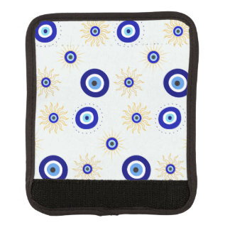 Evil Eye Symbol Luggage Handle Wrap