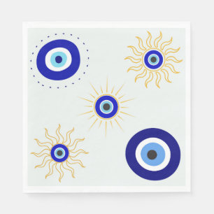Evil Eye Symbol Napkins