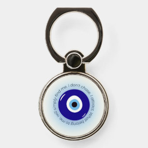 Evil Eye Symbol Phone Ring Stand