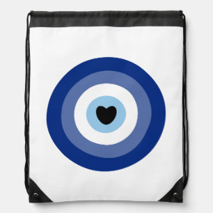 Evil Eye Symbol Protection Drawstring Bag