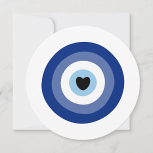 Evil Eye Symbol Protection Invitation