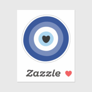 Evil Eye Symbol Protection Sticker