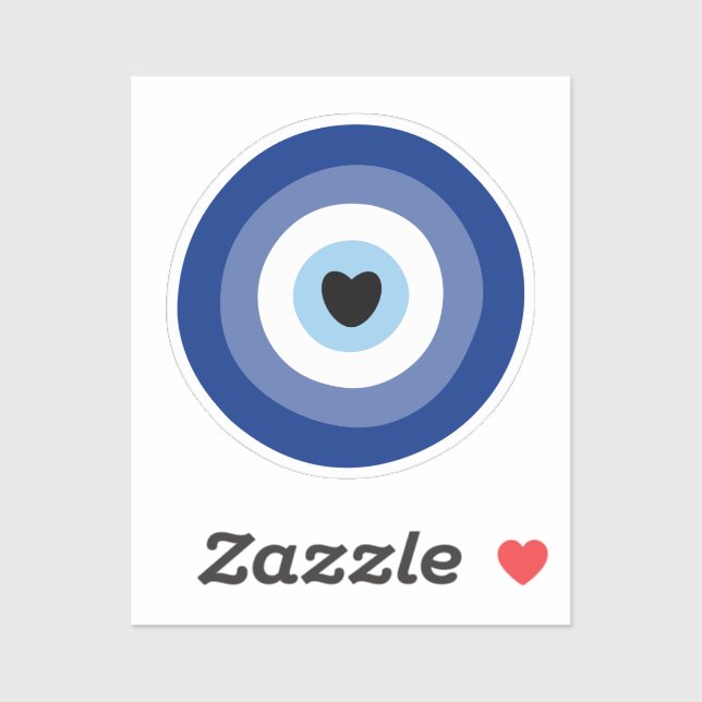 Evil Eye Symbol Protection Sticker (Sheet)