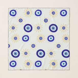 Evil Eye Symbol Scarf