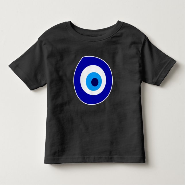 Evil eye symbol toddler t-shirt (Front)