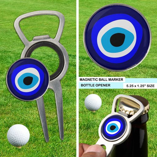 Evil Eye Talisman Arabic Amulet Golf Ball Marker Divot Tool