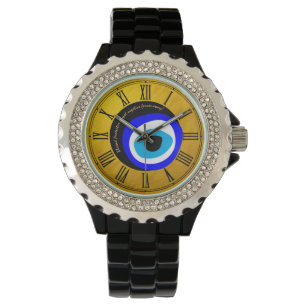 Evil Eye Talisman & Arabic Amulet /Greek Blessed W Watch