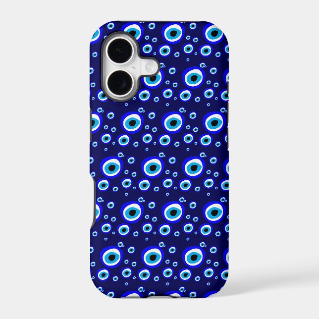 Evil Eye Talisman & Arabic Amulet /Greek Charm Cas Case-Mate iPhone Case (Back)