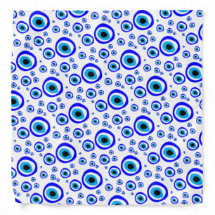 Evil Eye Talisman & Arabic Amulet Greek /Turkish Bandana