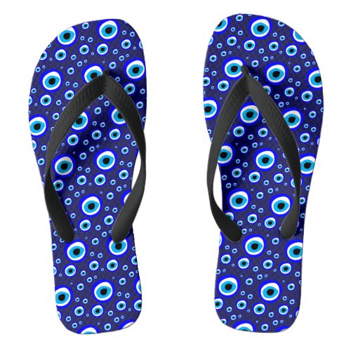 Evil Eye Talisman  Arabic Amulet Greek Turkish Flip Flops