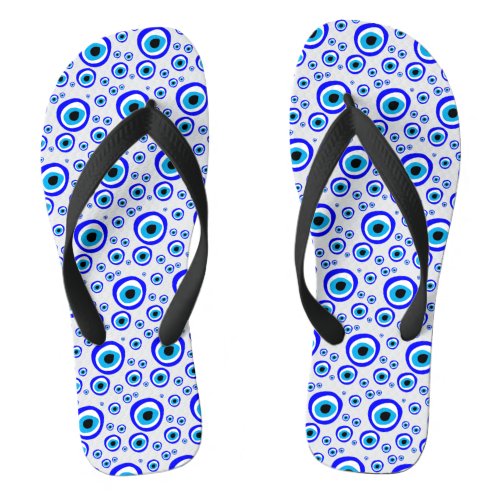 Evil Eye Talisman  Arabic Amulet Greek Turkish Flip Flops