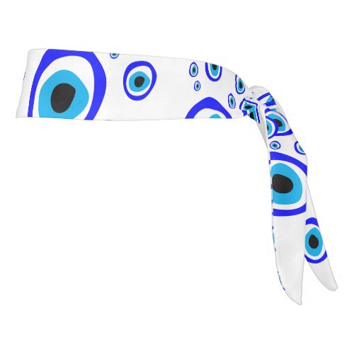 Evil Eye Talisman  Arabic Amulet Greek Turkish Tie Headband