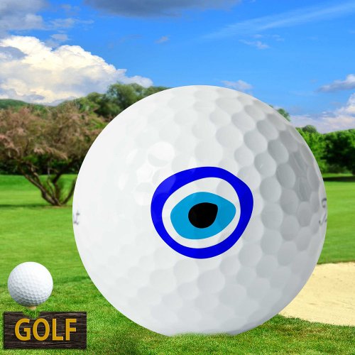 Evil Eye Talisman  Arabic Amulet Lucky Golf Ball