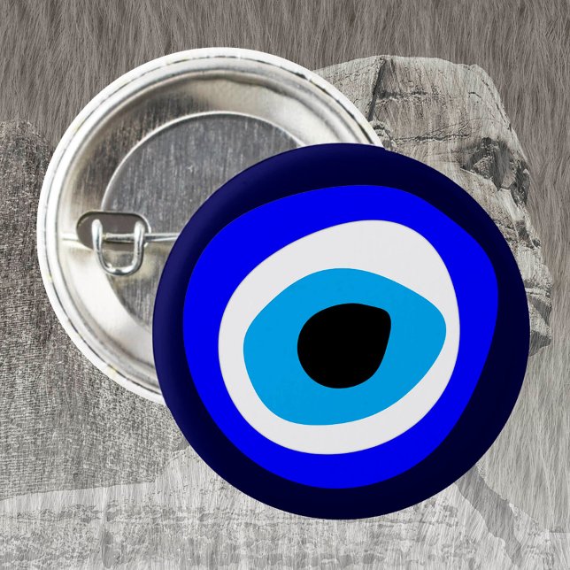 Evil Eye Talisman & Arabic Amulet /Turkish fashion Button (Creator Uploaded)