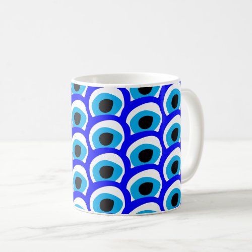 Evil Eye Talisman  Arabic Amulet Turkish Greek Coffee Mug