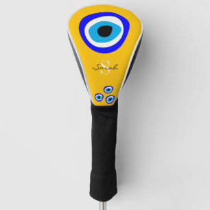 Evil Eye Talisman & Arabic Amulet /Turkish, Greek  Golf Head Cover