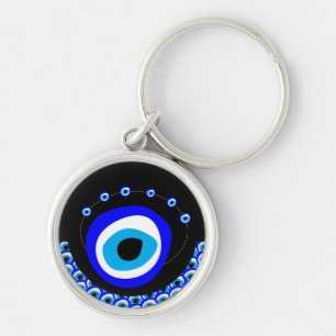 Evil Eye Talisman & Arabic Amulet /Turkish, Greek  Keychain