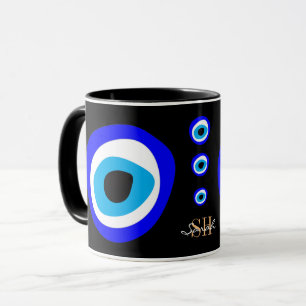 Evil Eye Talisman & Arabic Amulet /Turkish, Greek Mug