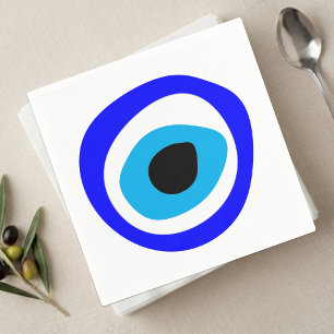 Evil Eye Talisman & Arabic Amulet /Turkish, Greek Napkins