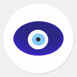 Evil Eye Talisman Classic Round Sticker