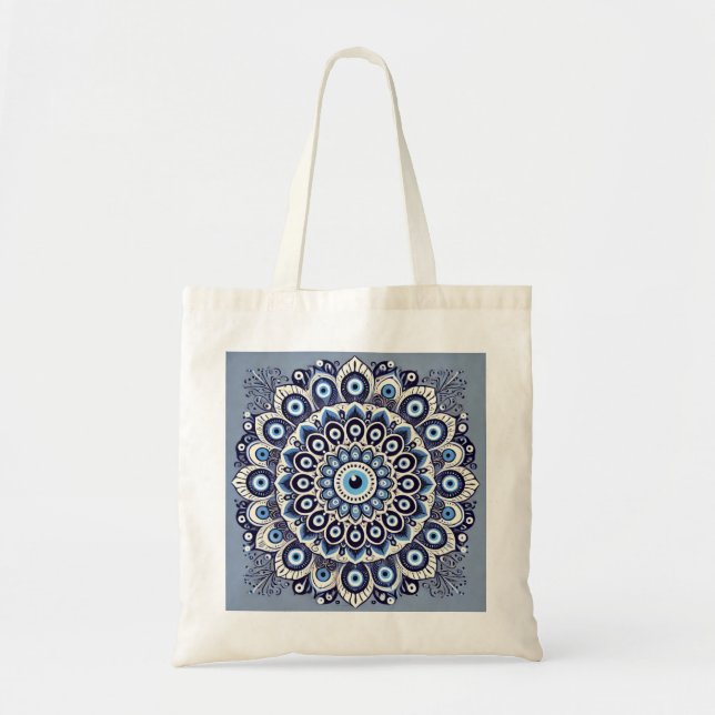 Evil eye tote bag (Front)