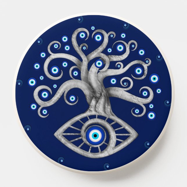 Evil Eye Tree Amulet PopSocket (Popsocket)