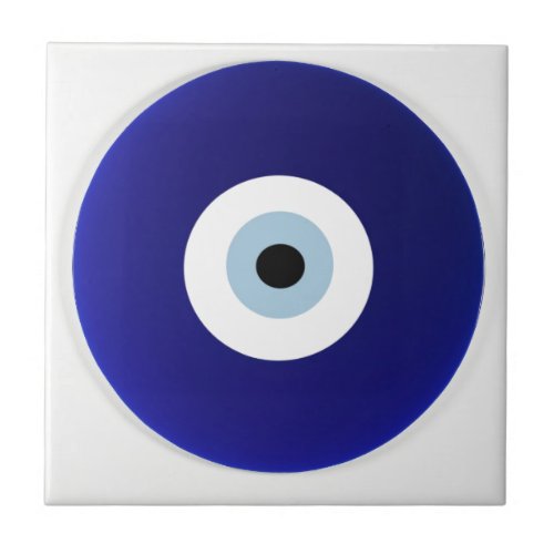 evil eye Vintage Oriental Pattern Design Ceramic Tile