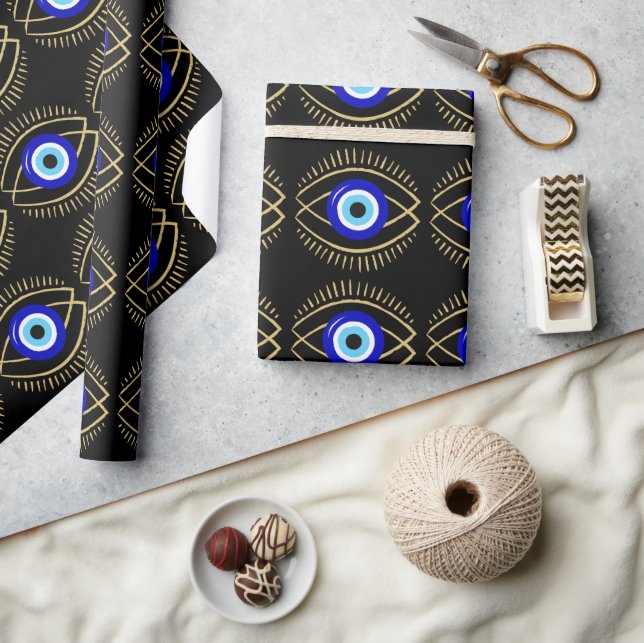 Evil Eye Wrapping Paper (Crafts)