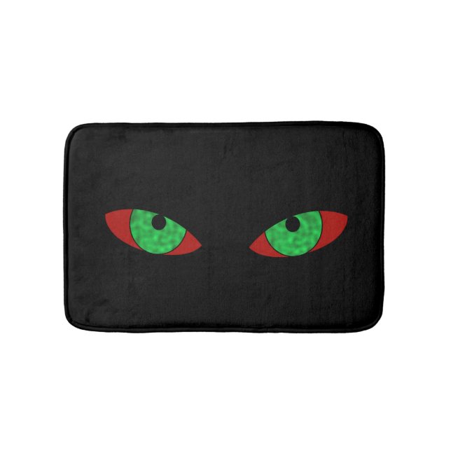 Evil Eyes Bath Mat (Front)