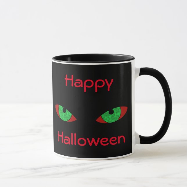Evil Eyes Halloween Mug (Right)