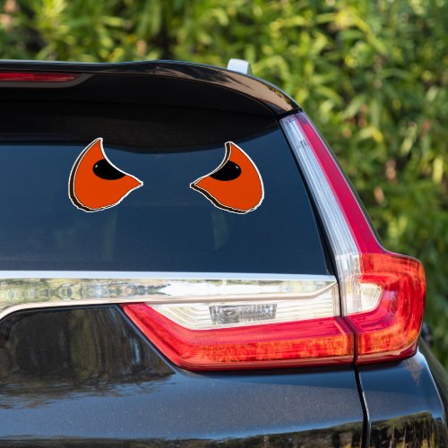 Evil Eyes Halloween Sticker