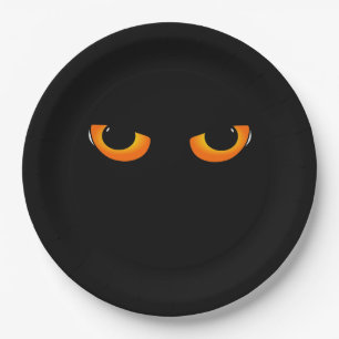 Evil eyes paper plates