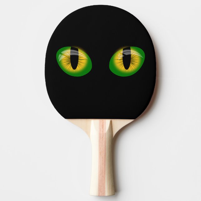 Evil eyes Ping-Pong paddle (Front)