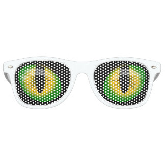Evil eyes retro sunglasses