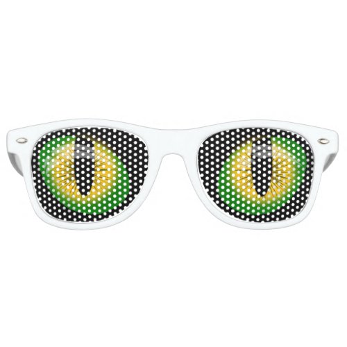 Evil eyes retro sunglasses