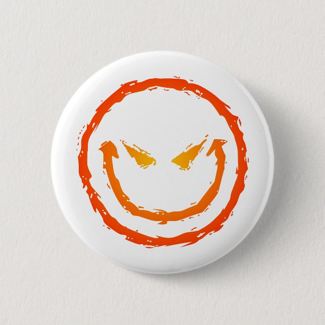 Evil Face Button (Front)