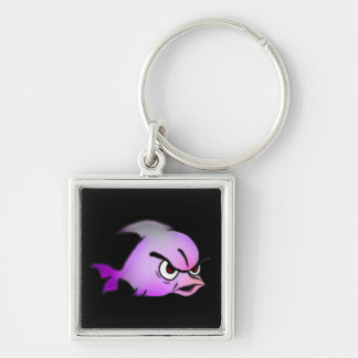 Evil Fish Keychain