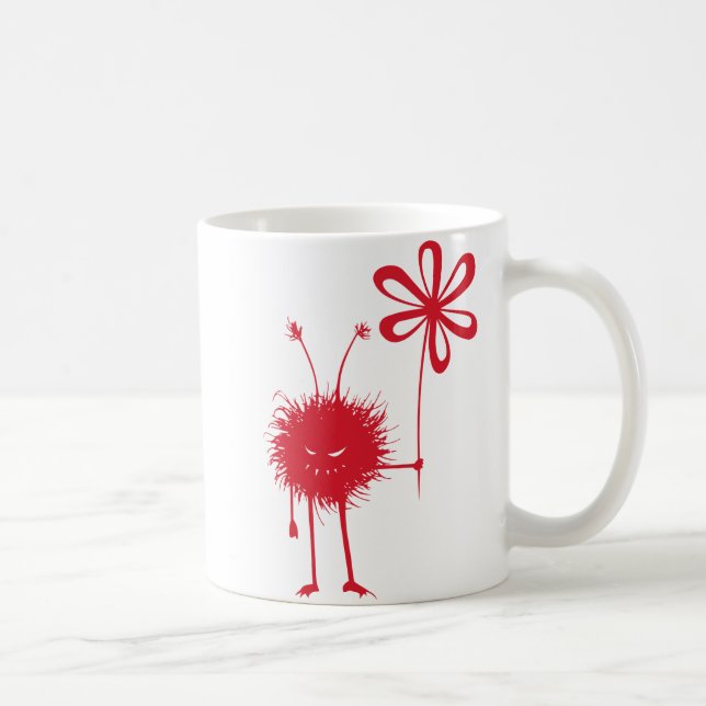 Evil Flower Bug Coffee Mug (Right)