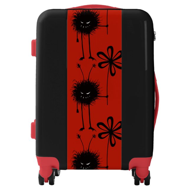 Evil Flower Bug Gothic Luggage