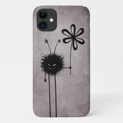Evil Flower Bug Vintage Gothic iPhone 11 Case