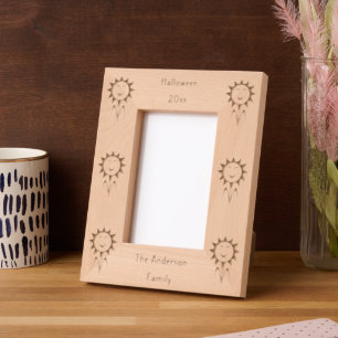 Evil Flower Kawaii Goth Halloween Custom Engraved Frames