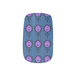 Evil Flower Kawaii Goth Halloween False Nails Minx Nail Art