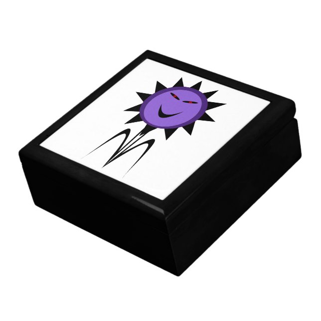 Evil Flower Kawaii Goth Halloween Gift Box (Side)