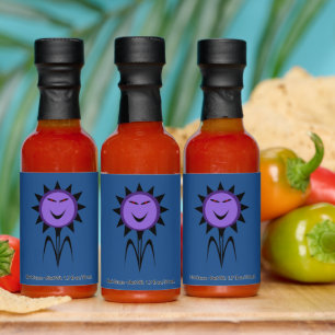 Evil Flower Kawaii Goth Halloween Hot Sauces