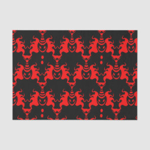 Evil Genie Interlocking Pattern Tissue Paper