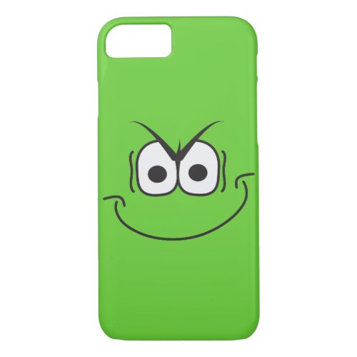 Evil Genius Grin Cartoon Face iPhone 87 Case