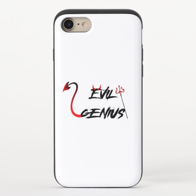 Evil Genius iPhone Case (Back)
