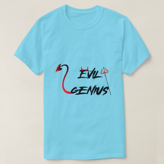 Evil Genius Men's Basic T-Shirt (Design Front)